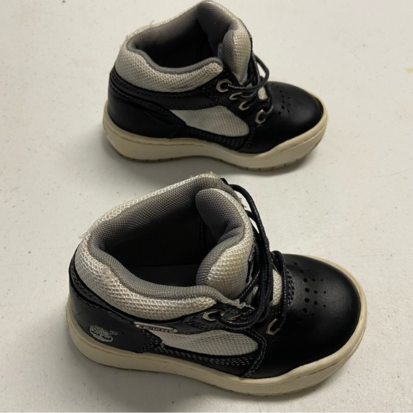 Timberland Infant Toddler Field Boots Grey Black Sz 7 Unisex Waterproof Boot Boy - Picture 6 of 10